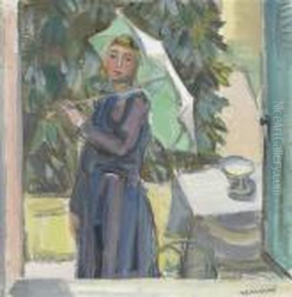 Petite Figure A La Fenetre - view 1