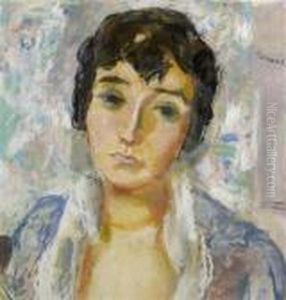 Portrait Of Madame Vautier. Circa 1916. Portrait Of Madame Vautier. Circa 1916.