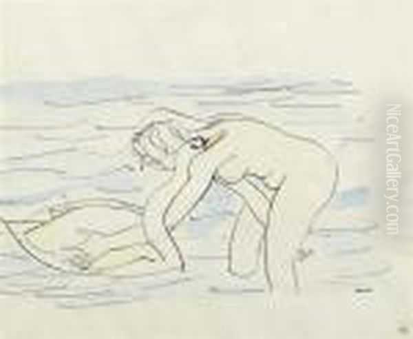 Leda And The Swan. - view 1