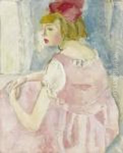 La Robe Rouge. by Maurice Barraud