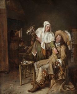 The Empty Glass by Pieter De Hooch