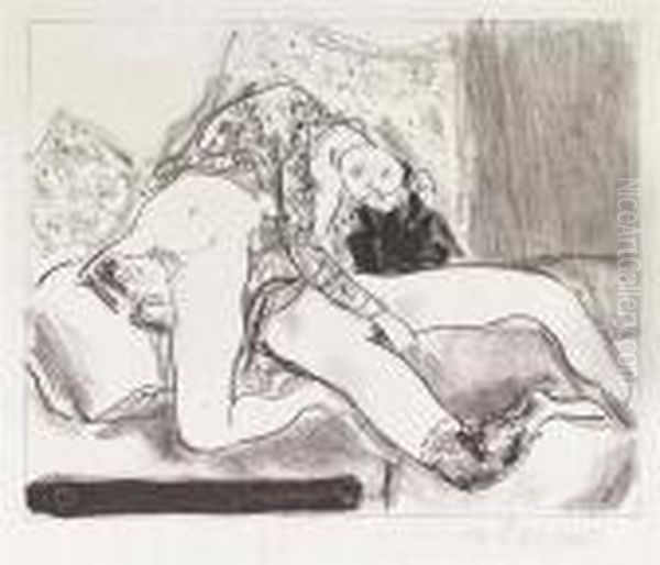 Six Erotic Motifs. Produced Between 1912 And 1916. - view 1
