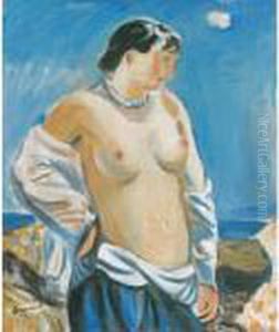 Femme A La Plage