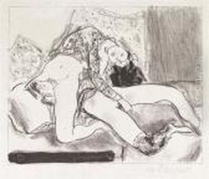 Sechs Erotische Motiv Sechs Erotische Motiv