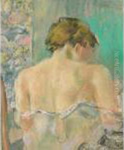 Nu De Dos, 1918
Back Of A Nude, 1918 by Maurice Barraud