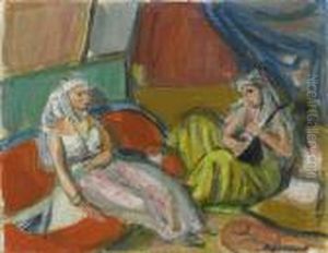 Odalisken. by Maurice Barraud