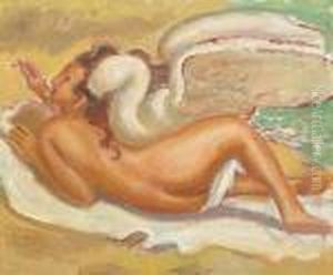 Leda Au Cygne by Maurice Barraud