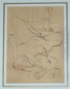 Drei Frauen. by Maurice Barraud