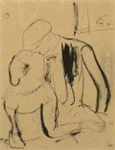 Le Baiser by Maurice Barraud