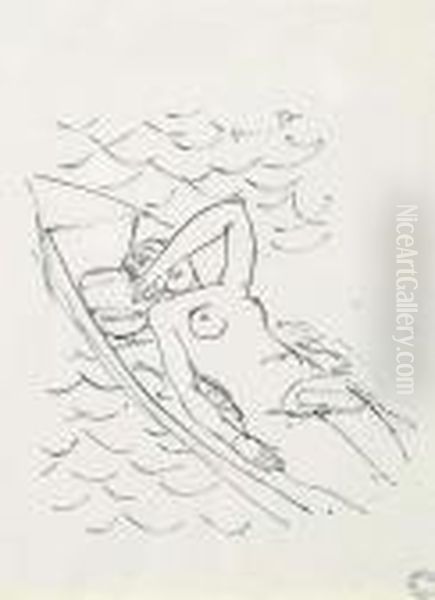Femme Dans Un Bateau - view 1