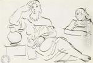 Odaliske. by Maurice Barraud