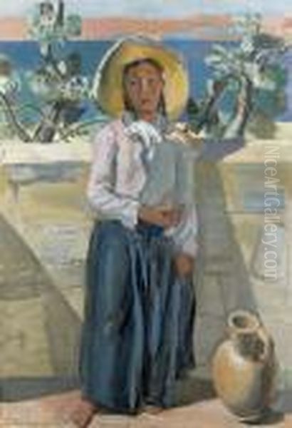 "femme A La Cruche". - view 1