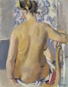 "nu De Dos". by Maurice Barraud