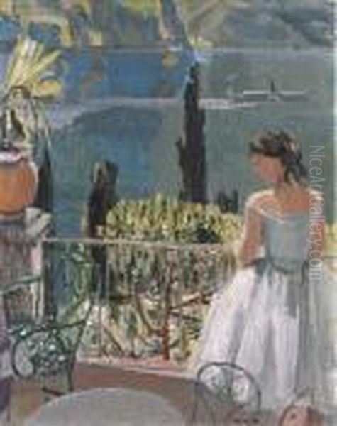 Danseuse Sur Le Balcon - view 1