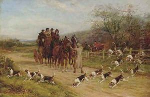 Hounds First, Gentlemen, Hounds First by Heywood Hardy