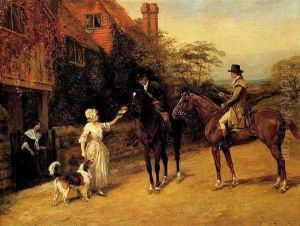 The Awaited Letter by Heywood Hardy