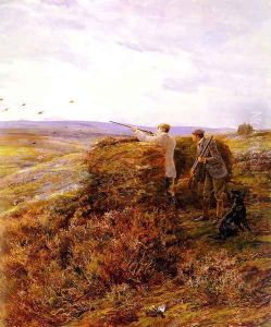 The Grouse Shoot by Heywood Hardy