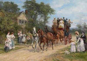 The Event of the Day by Heywood Hardy