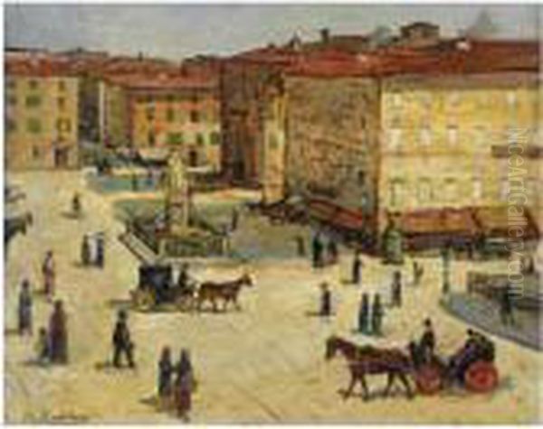 Piazza Cavour A Livorno - view 1