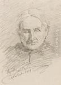 Ritratto Della Madre by Giovanni Bartolena