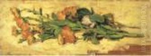 Natura Morta Con Fiori, 1932 Circa by Giovanni Bartolena