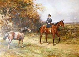 Lady Denman by Heywood Hardy