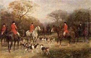 The Meet by Heywood Hardy