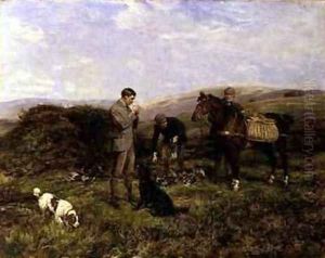 Grouse Shooting by Heywood Hardy