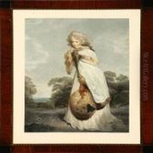 Miss Farren,spater Countess Of Derby, Von Lawrence