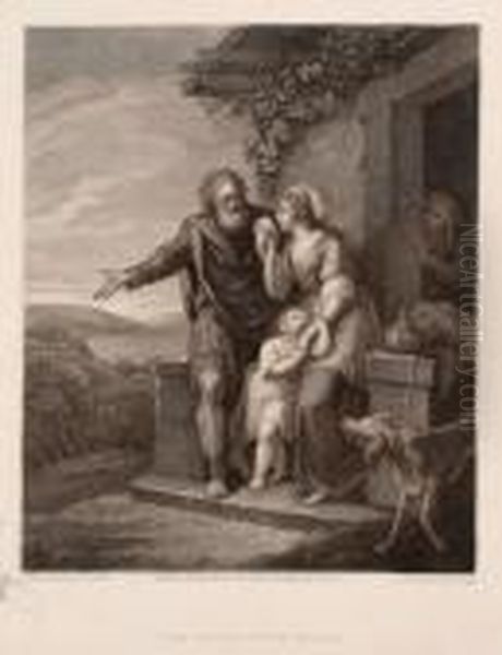 Departure Of Hagar - view 1