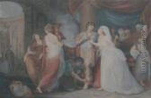 'to The Corporation And 
Inhabitants Of The Borough Of Liverpool This Plate Of Antony And 
Cleopatra Is Respectfully Dedicated By Their Much Obliged And Obedient 
Humble Servant William Martin'. by Francesco Bartolozzi