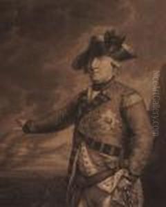 Portrait Of George Augustus Elliot by Francesco Bartolozzi
