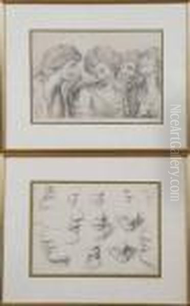 Study Of Noses And Classical Figures - view 1
