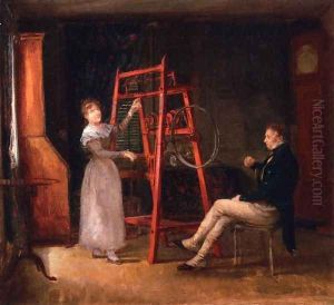 Spinning Jenny by Edward Lamson Henry