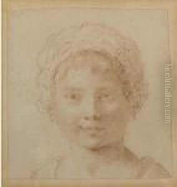 Portrait Of A Young Girl, Bust Length - view 1