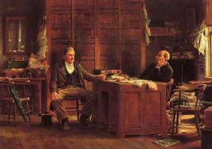 A Country Lawyer by Edward Lamson Henry