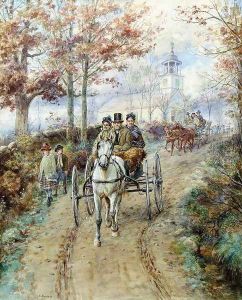 Carriage Ride by Edward Lamson Henry