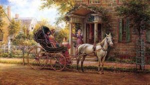 What's the News? by Edward Lamson Henry