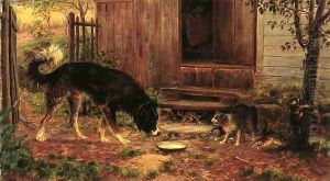Old Enemies by Edward Lamson Henry