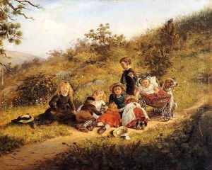 The Sunny Hours of Childhood by Edward Lamson Henry
