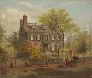The John Hancock House by Edward Lamson Henry