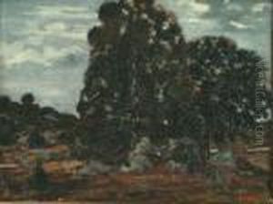Les Deux Chenes, Gorges De L'apremont by Antoine-louis Barye