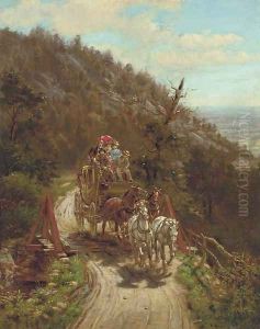 The Stagecoach by Edward Lamson Henry