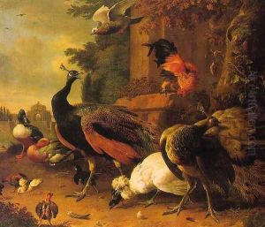 Birds in a Park 1686