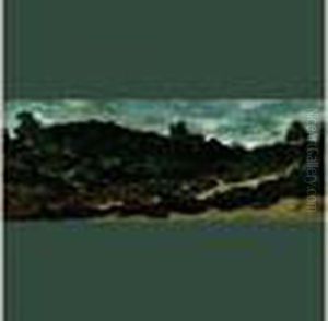 Rochers En Foret De Fontainebleau, 1855-1870 by Antoine-louis Barye