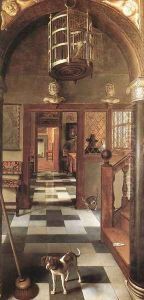 View of a Corridor 1662 by Samuel Van Hoogstraten