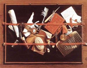 Still-life 1666-68 by Samuel Van Hoogstraten