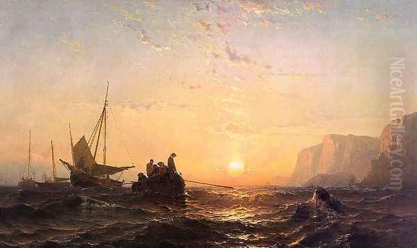 Fishermen off Grand Manan - view 1