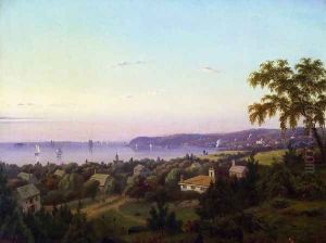 View of Irvington Looking toward Tarrytown, New York by Mauritz F. H. de Haas