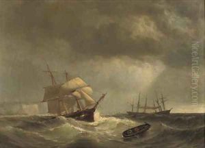 Off the white cliffs of Dover by Mauritz F. H. de Haas